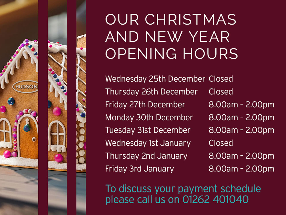 Hudson Christmas and New Year Opening Hours